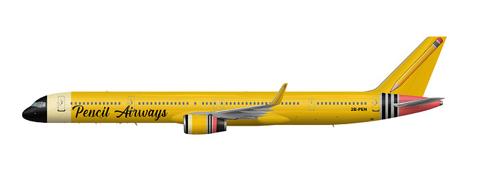 Pencil Airways 757-300